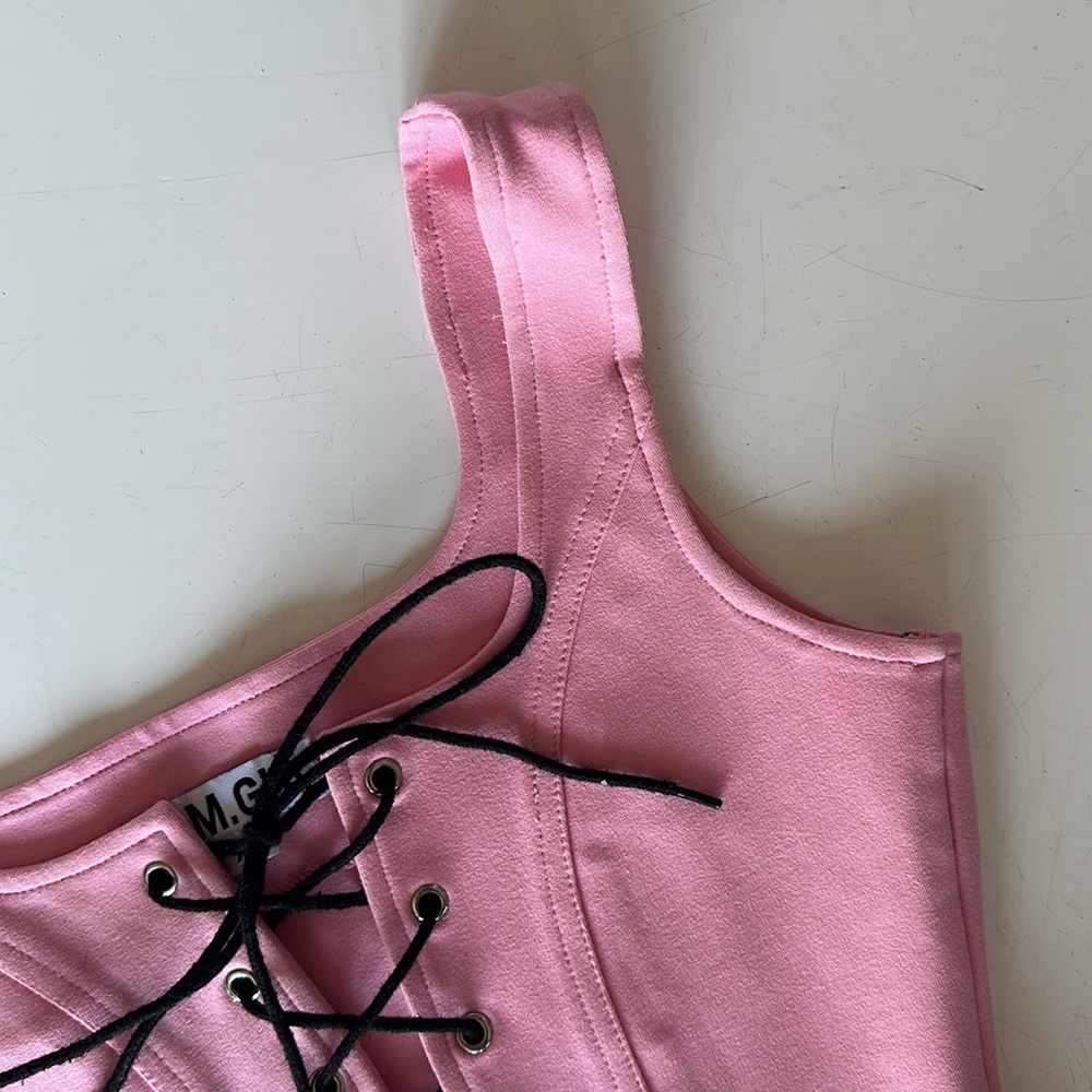 SOLD I.AM.GIA tie front corset 💕💕💕💕 Y2K girl 💅 - Picture 3 of 10